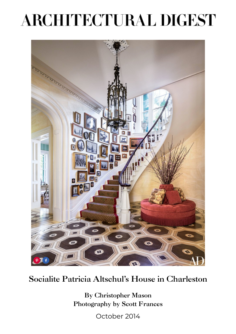 Socialite Patricia Altschul’s House in Charleston